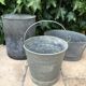 Vintage zinc bucket