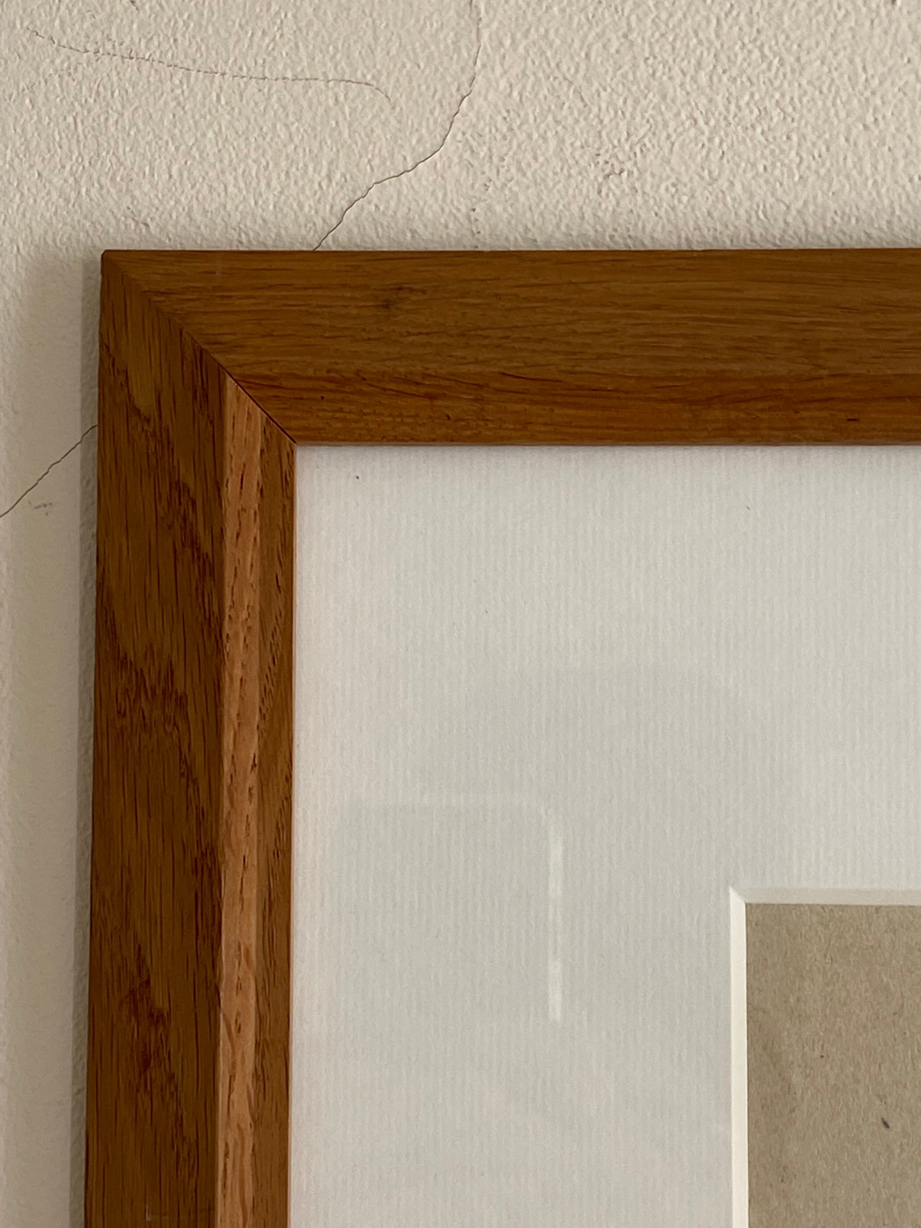 Lithograph "Profil d'homme" by Jean Cocteau