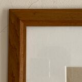 Lithograph "Profil d'homme" by Jean Cocteau