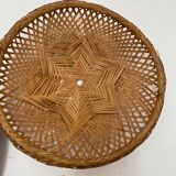 Wall composition of 5 wicker elements