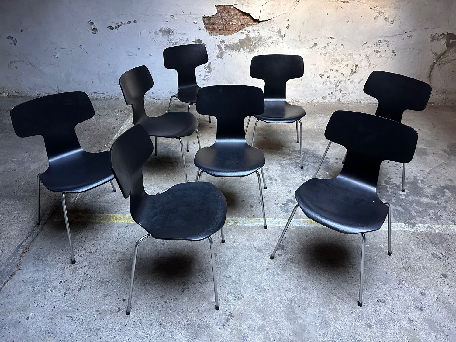 Ensemble de chaises Hammer – Fritz Hansen