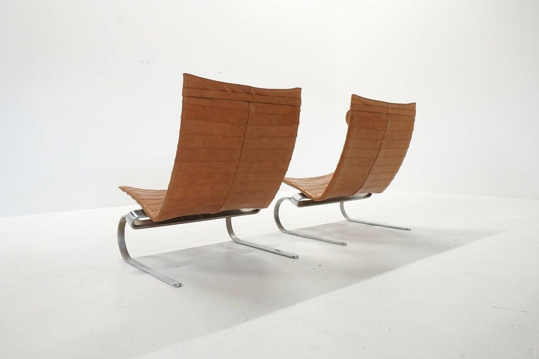 Set of PK20 Lounge Chairs by Poul Kjaerholm for E. Kold Christensen, 1960s
