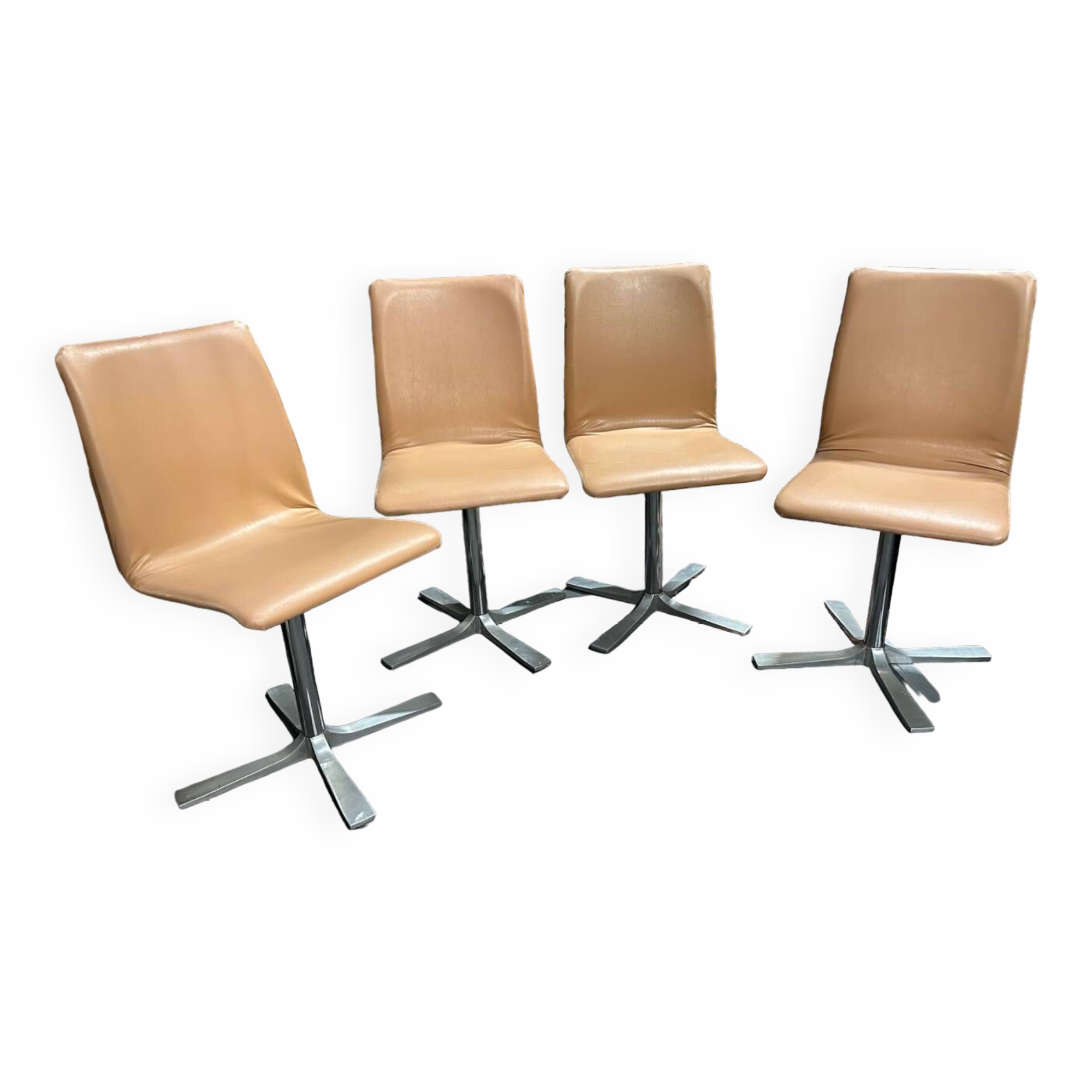 Série de 4 chaises vintage