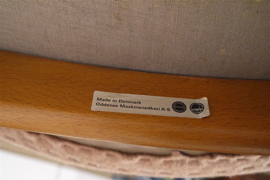 Pair of Danish teak armchairs by Erick Buch 1960