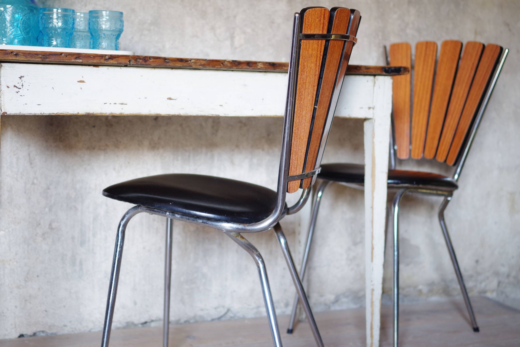 Set of 3 chairs 1970