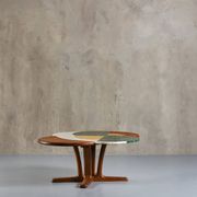 Kamikaze Egg Marble Coffee Table by Corina Olaru, Romania, 2023