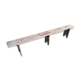 Wooden bench
