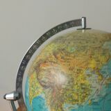 Luminous globe , Denmark , globe scan