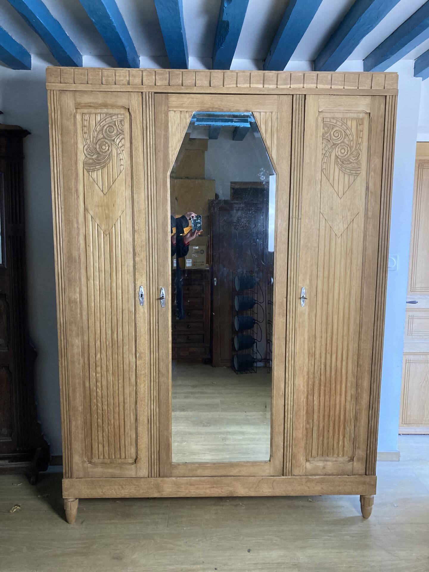 Art Deco wardrobe