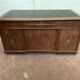 Bureau a caissons de style Empire en acajou et placage XX siècle