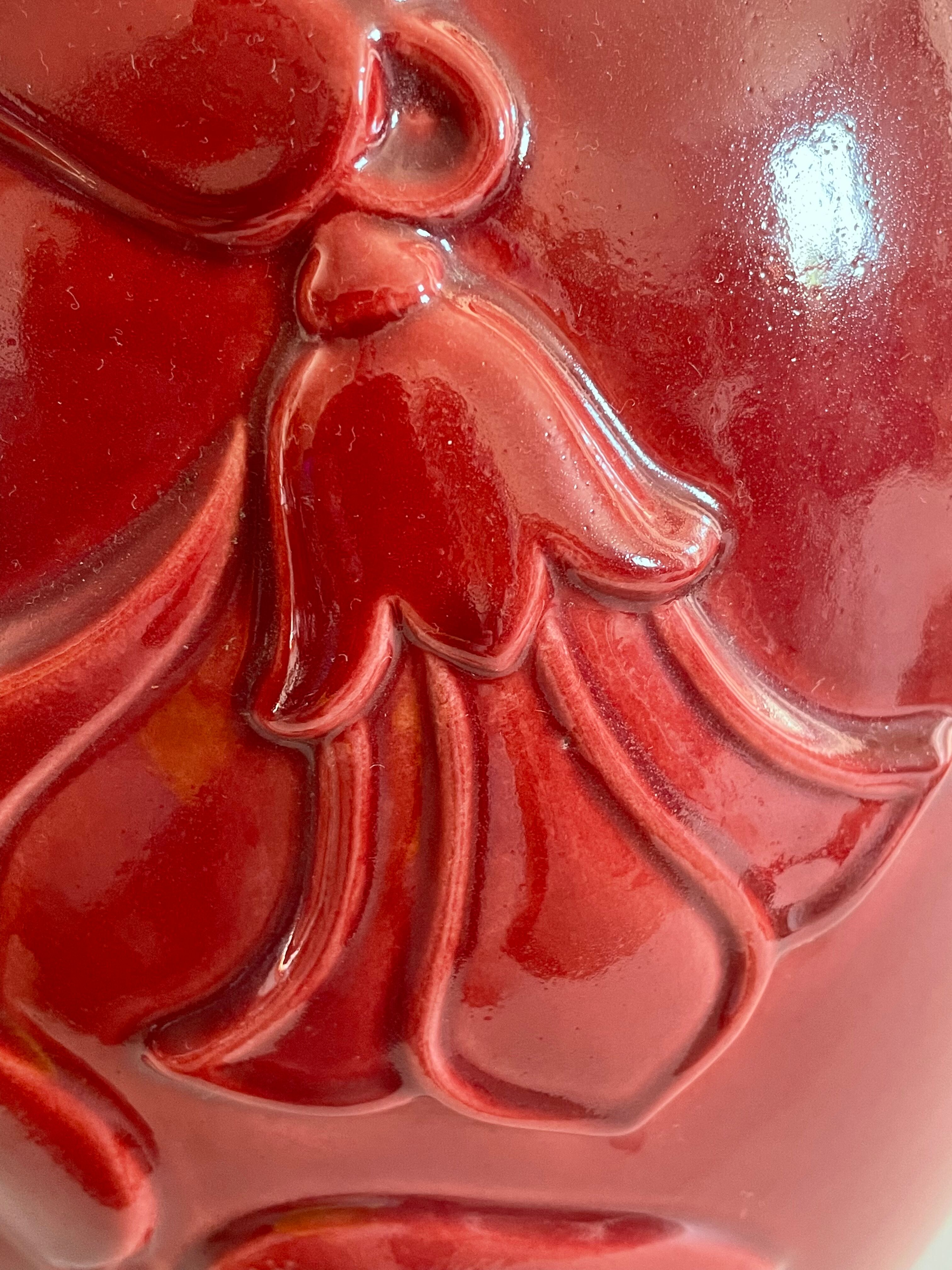 Vintage Italian ceramic lamp