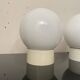 Paire de lampe boule 1970