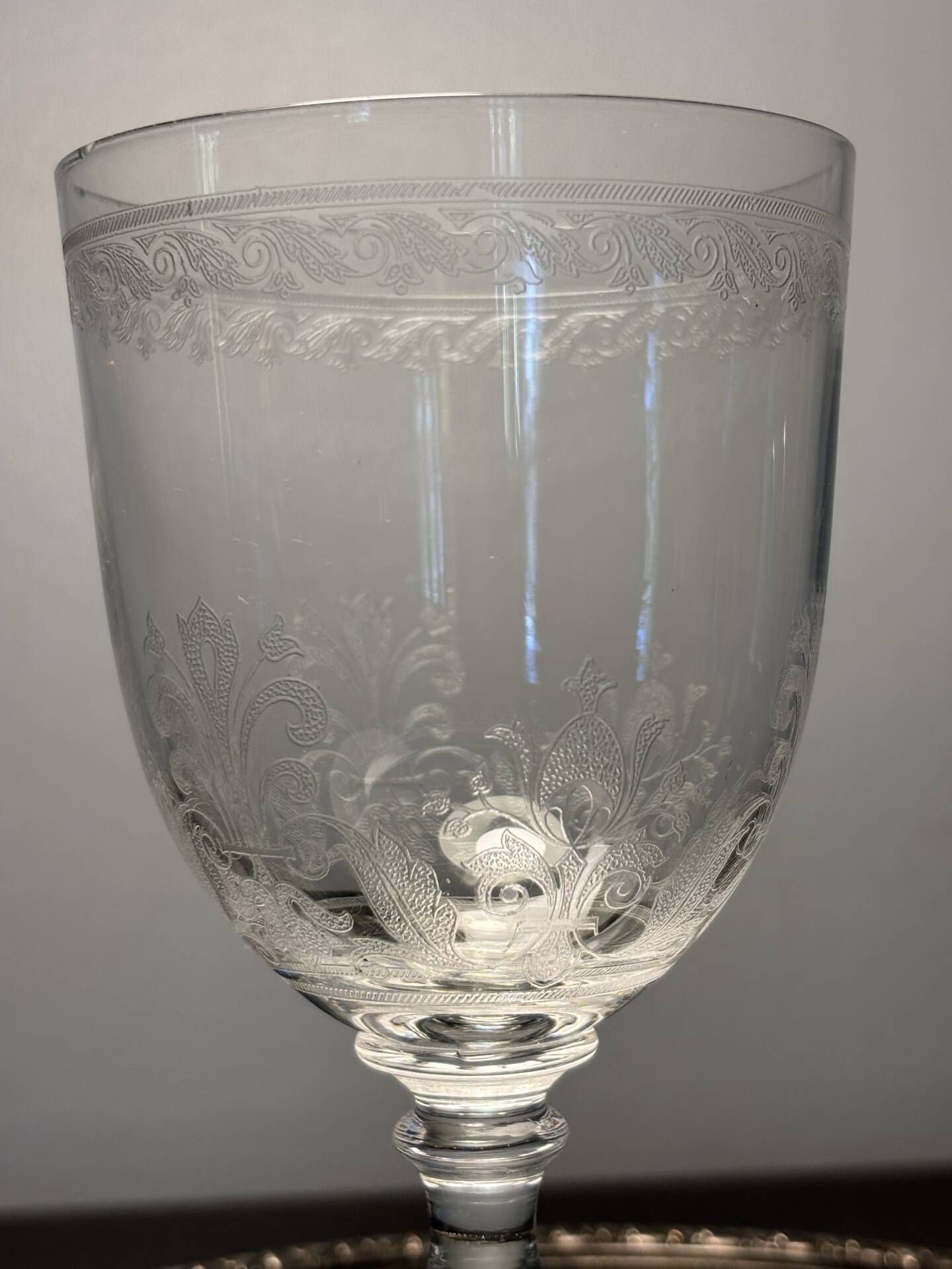 Verre à eau Baccarat avant 1936