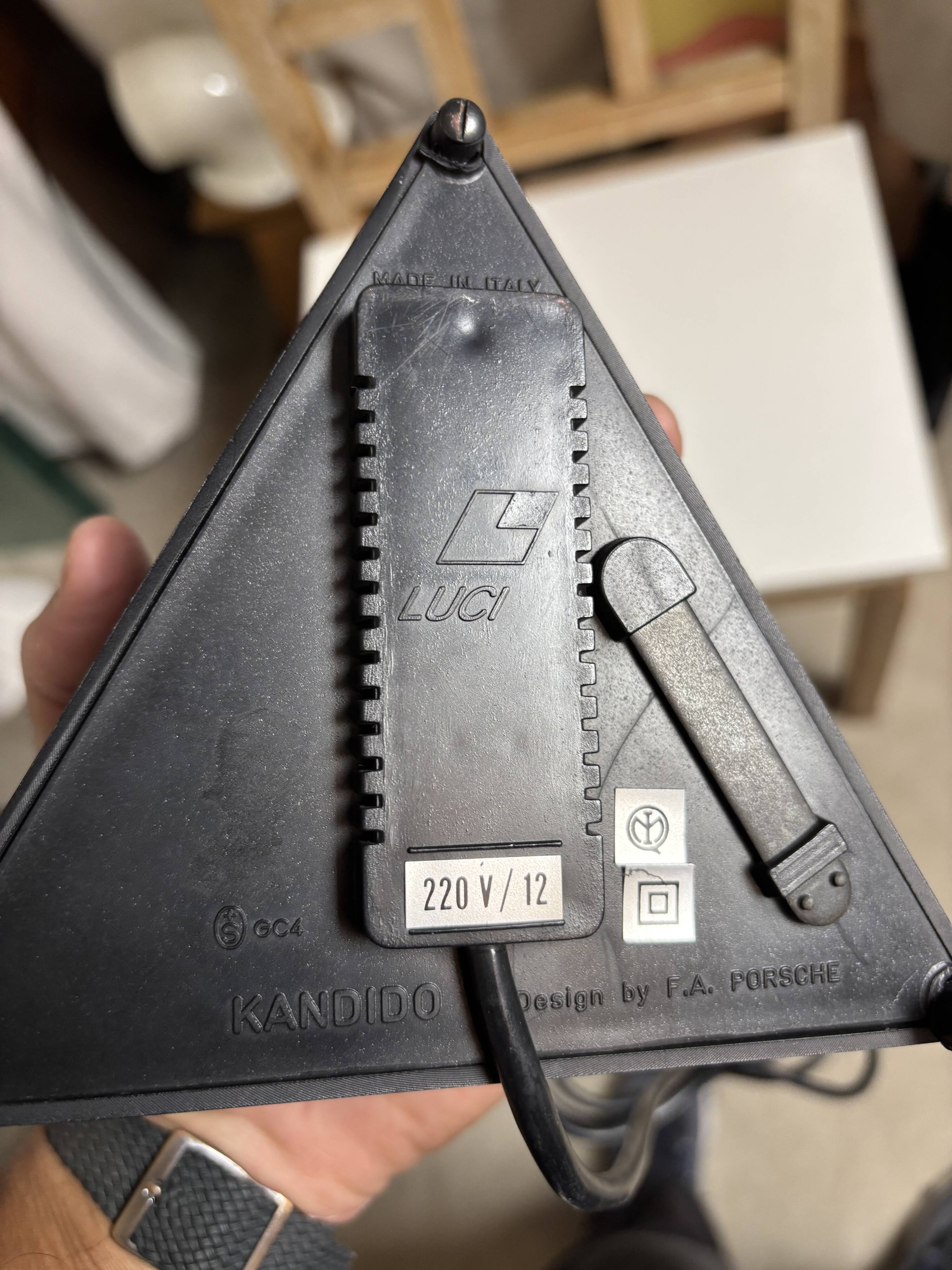 Kandido lamp, F.A Porsche, Luci 1980