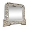 Old mirror mirror vintage mirror style antique travertine from italy