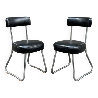 Pair of 60s modernist chairs