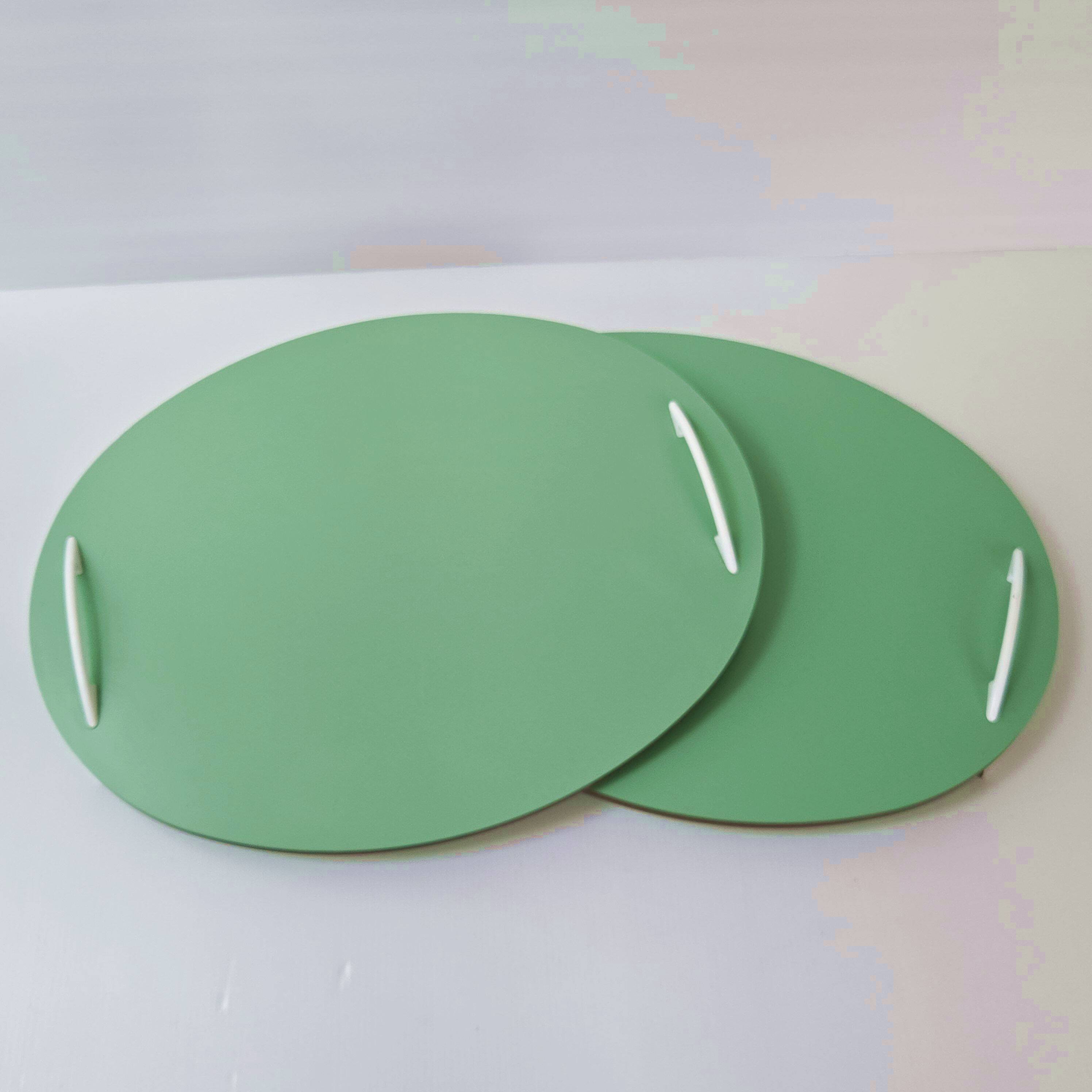 Pair of large vintage 1950s trays
