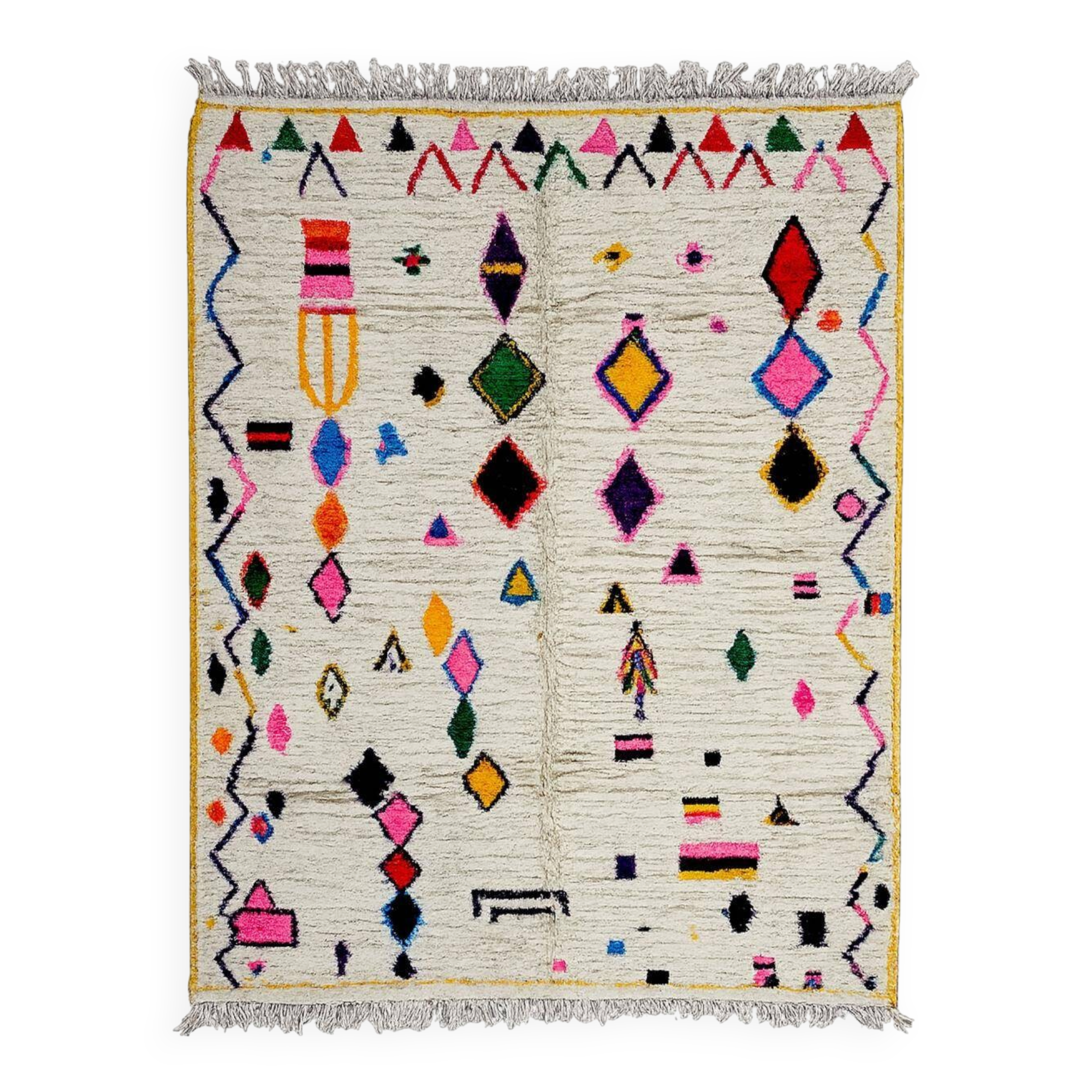 Modern Berber Carpet Azilal - 280 x 215 cm