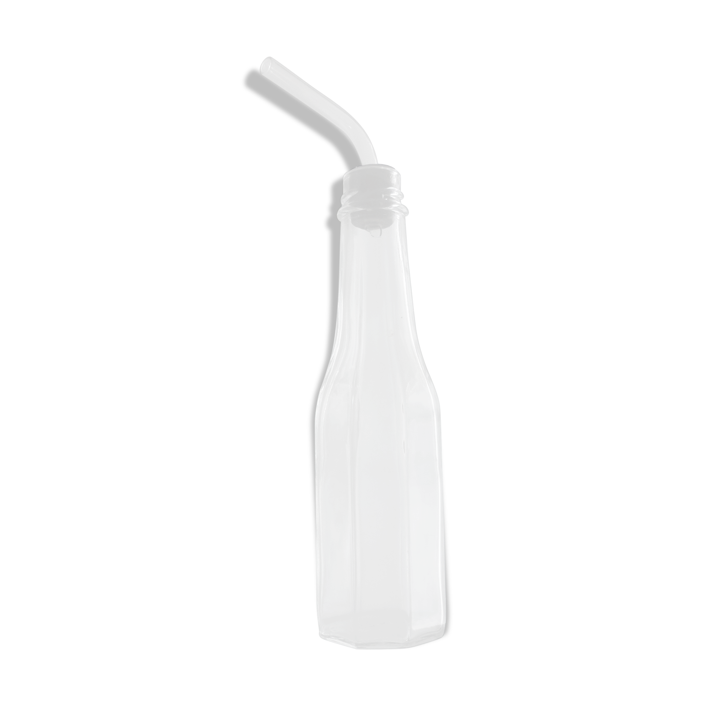 Old bottle with glass pipette
