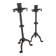 Pair of brutalist candlesticks