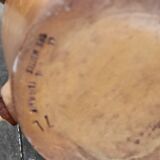 Vinaigrier in sandstone, pottery of the Mottes (La Puisaye), handmade - 7 liters