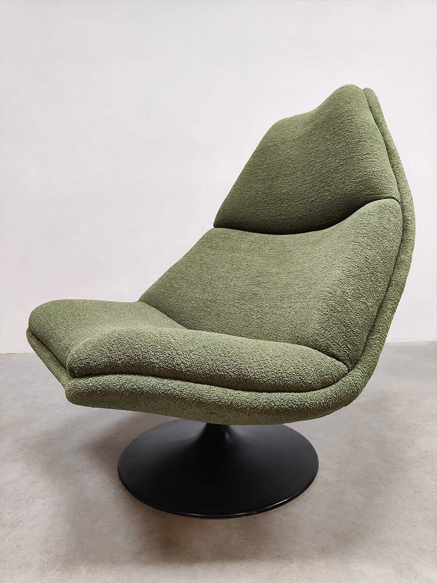 Vintage design swivel chair Artifort Geoffrey Harcourt F588