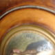 Miniature portrait of woman signed Vigué