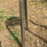 Yellow flave vintage formica stool