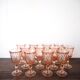 Set of 6 Rosaline stemmed glasses