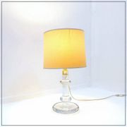 Sheraton glass table lamp, by Michael Bang for Holmegaard - 1970s
