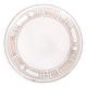 Hollow round dish, mesh model, in Niderviller earthenware, 1960s