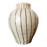 Brutalist ceramic vase