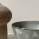 Bowl / ceramic pocket tray, glazed and signed, Brittany 1970
