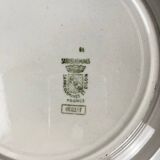 Round "Oeillet" dish Sarreguemines, 1920-50