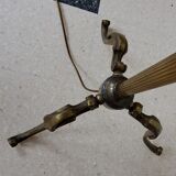 Brass floor lamp