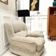 70s beige armchair