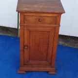 Light oak bedside
