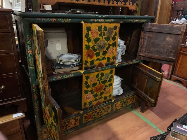 Furniture China painted