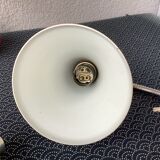 Desk or wall lamp metal orange vintage 60/70