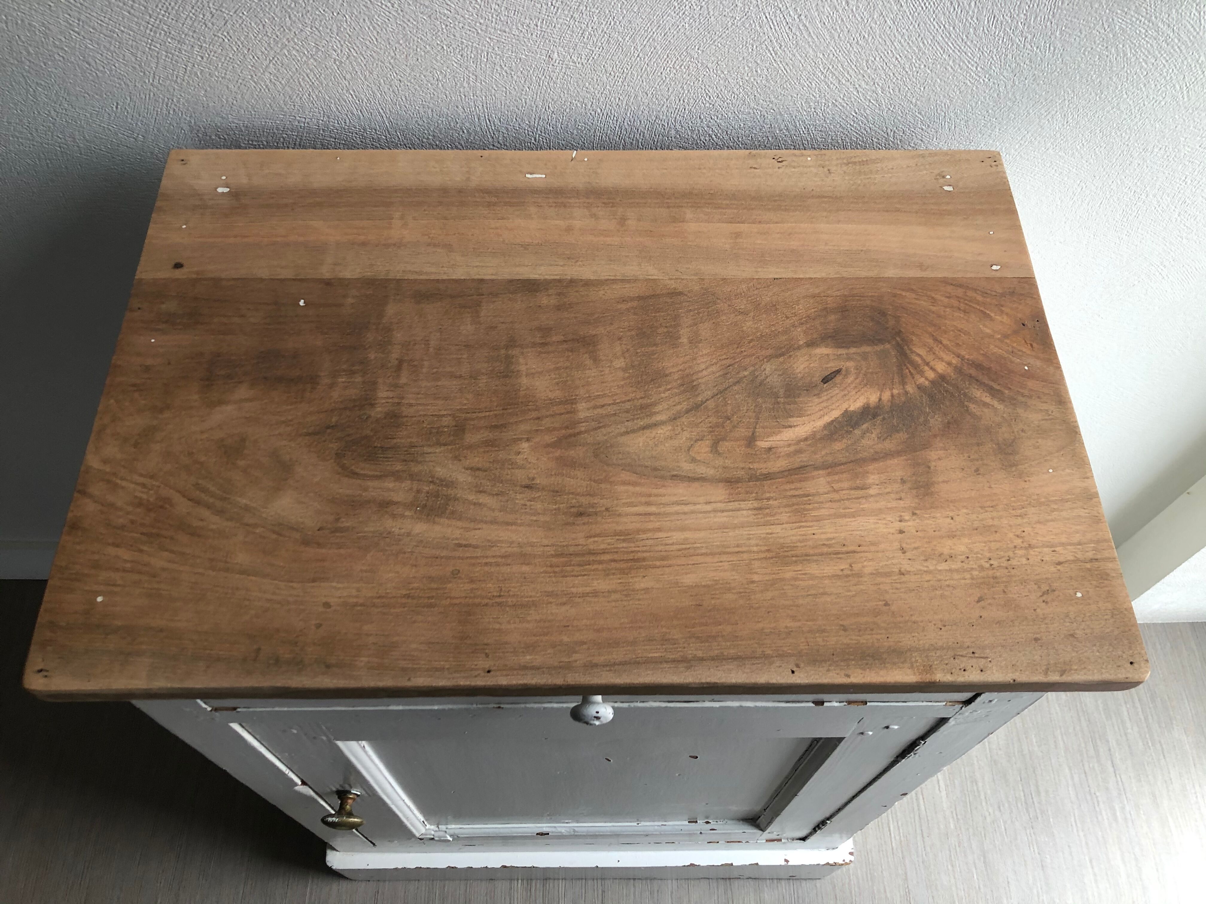 Old Patinated wood sideboard