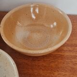 Set of 3 bowls in marsh sandstone