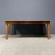 Rustic french farmhouse dining table made of oak and elm