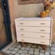 Commode scandinave rose