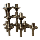 Set of 4 Orion candle holders from Nagel
