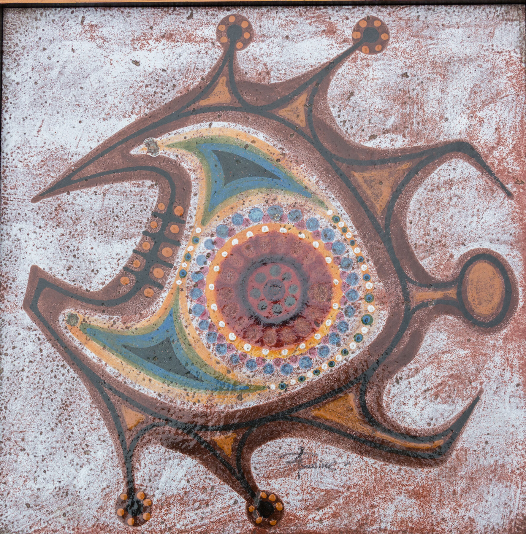Coffee table of Jacques Poussine of Sant Vicens workshops