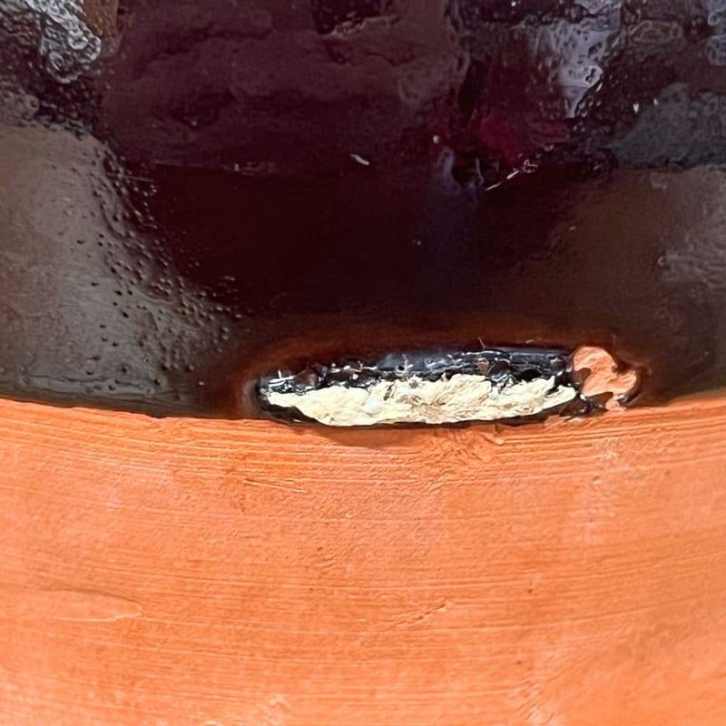 Glazed terracotta gargoulette