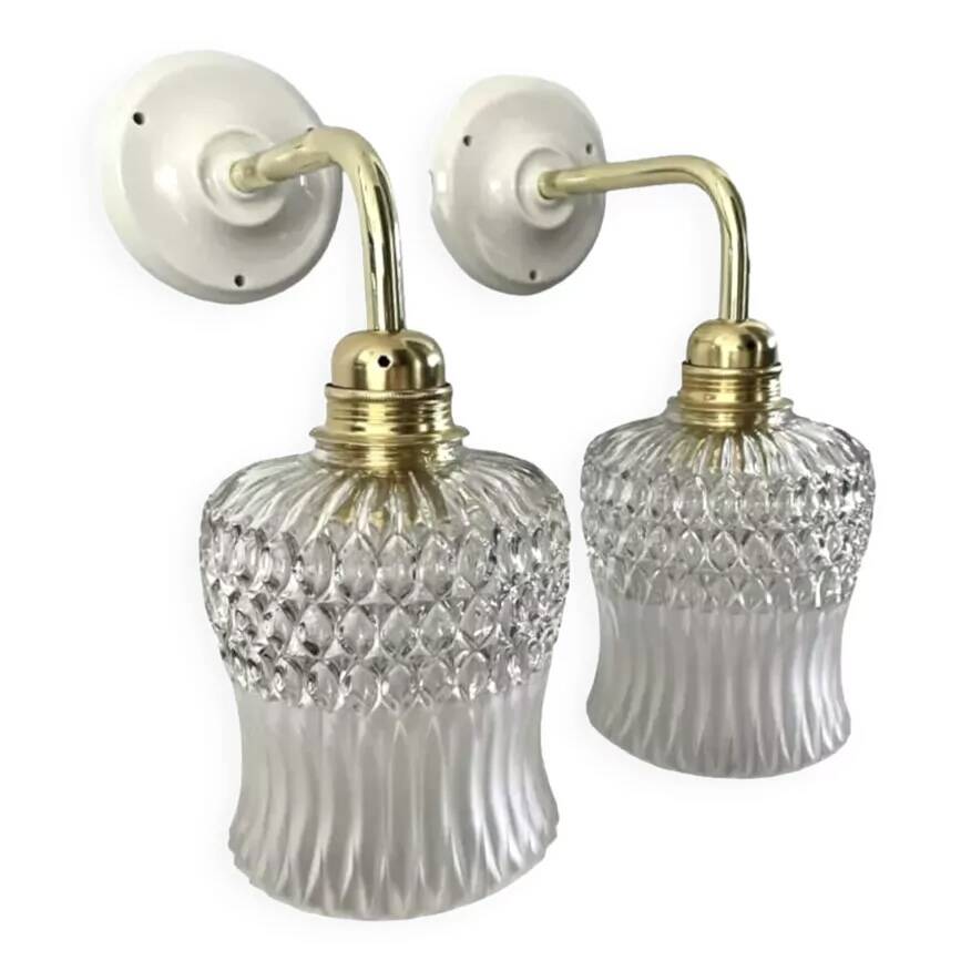 Pair of vintage wall lights