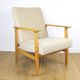 Classic armchair Vintage 70s beige - Jade series