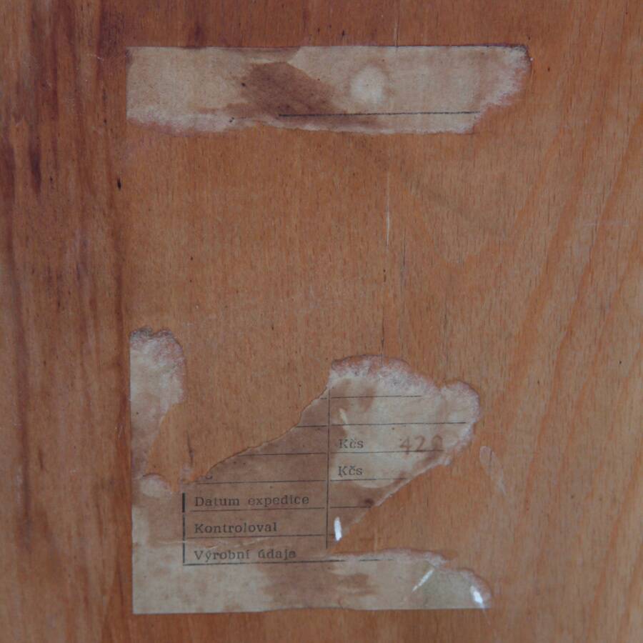 Vintage chest of drawers by Jiroutek for Interier Praha, model U-450, 1960