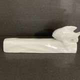 Set of 6 porcelain fish knife holders